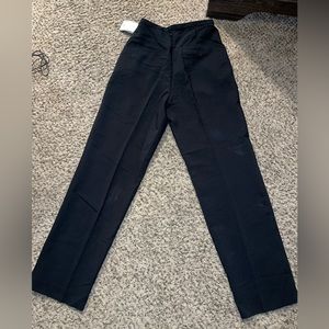 High Waisted Black Wide Black Dress Pants (H&M)